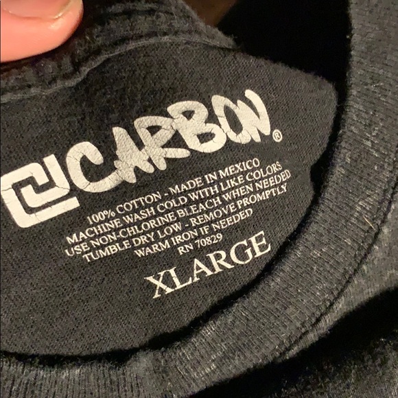 100% cotton carbon Skoal and chain vintage shirt - Picture 2 of 5